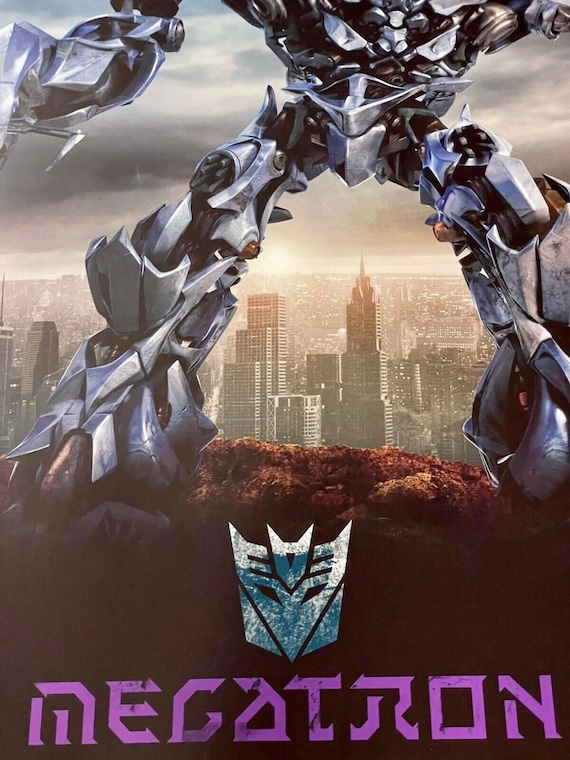 トランスフォーマー メガトロン シネマフィルム ディスプレイポスター