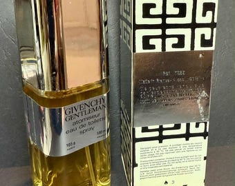 Vintage Eau De Toilette GIVENCHY GENTLEMAN 100ml, Paris-france, in