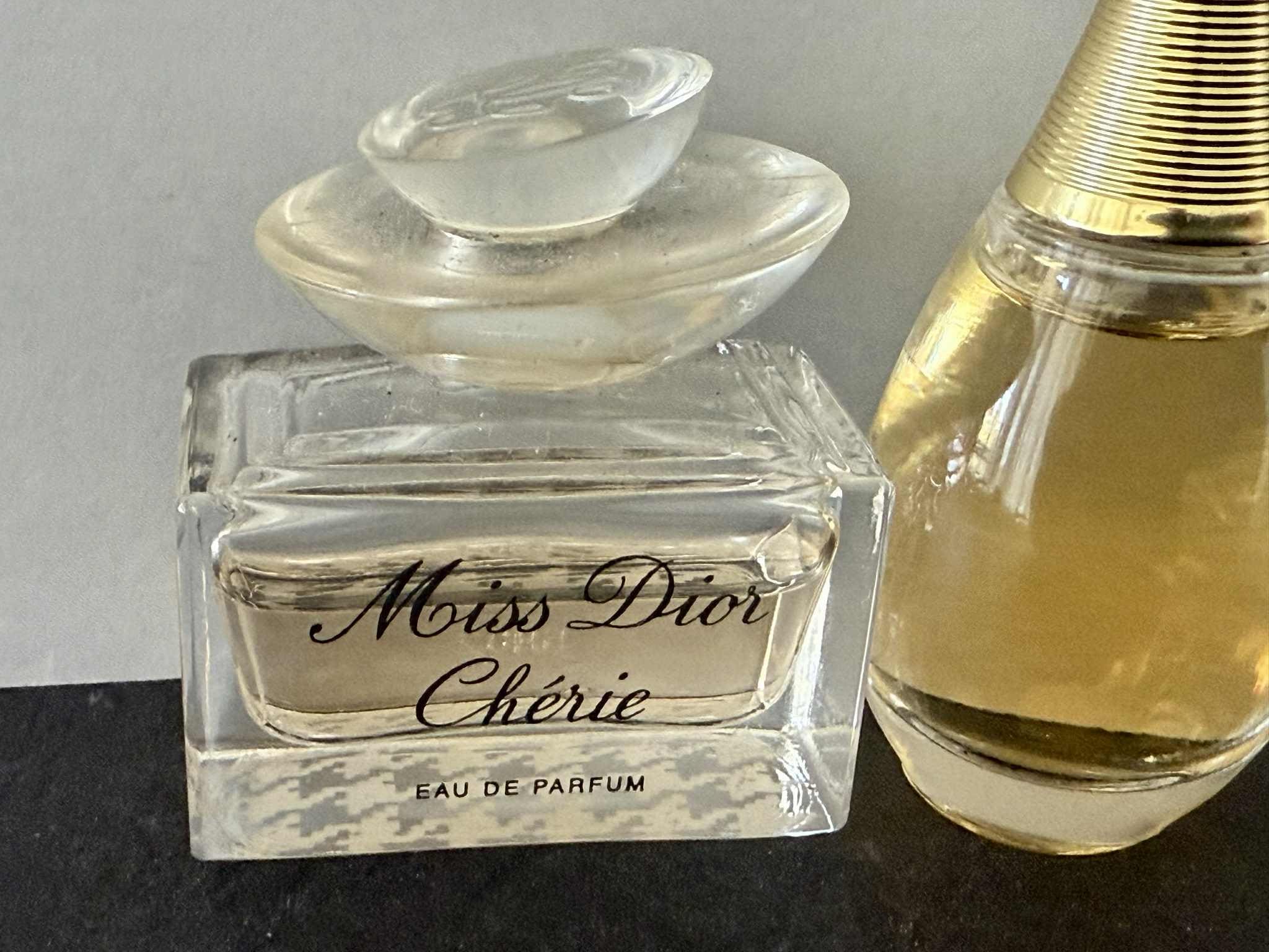 Miss Dior Cherie & J'adore by CHRISTIAN DIOR Lot of 2 Mini