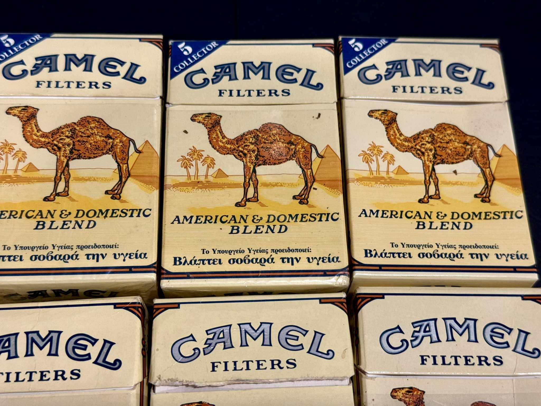 ヴィンテージ CAMEL タバコ 空パック 8個セット コレクション用 - Etsy