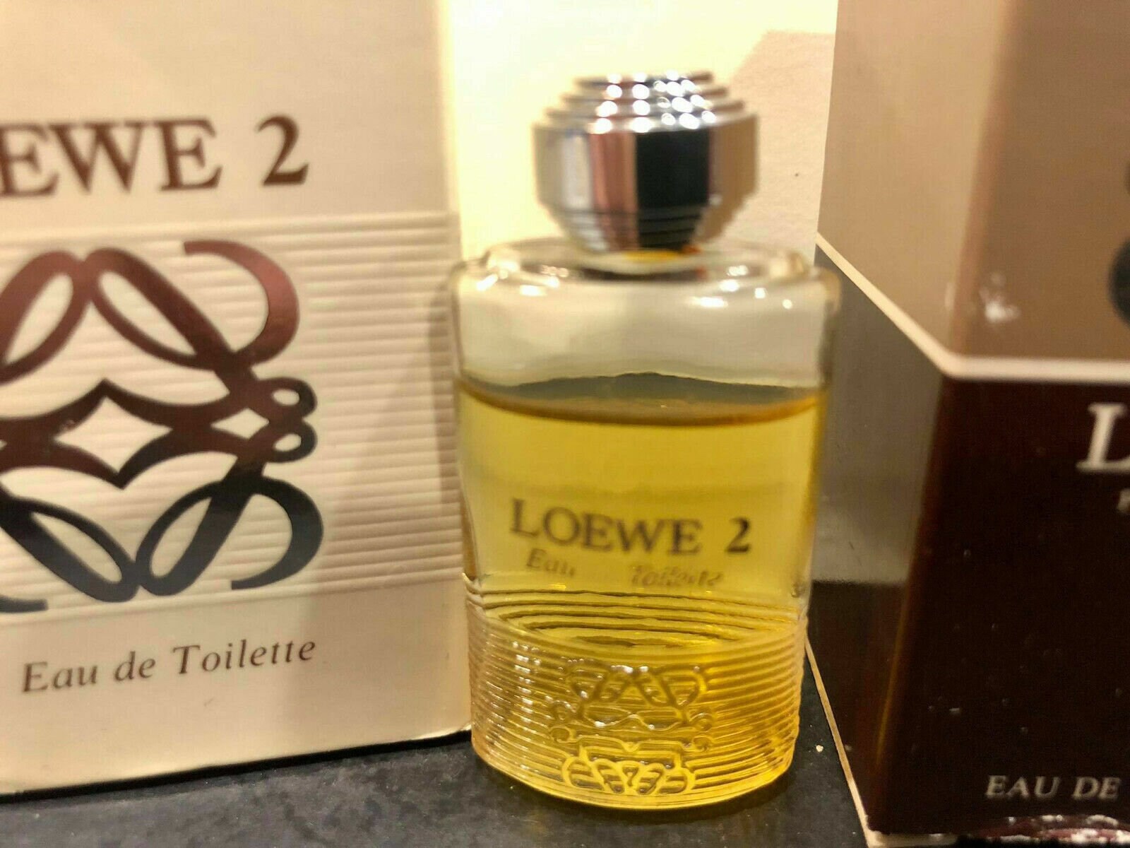 Vintage Eau De Toilette LOEWE 2 & LOEWE Pour Homme (lot of 2) Mini