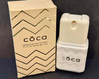 Eau de Parfum Vintage COCA de JJ. COCA Paris, 100 ml, Fórmula antigua 1976, en caja