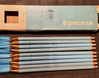 消しゴム　ステッドラー　廃番　1970s Vintage STAEDTLER ヴィンテージ STAEDTLER-Rasor 鉛筆消しゴム (9 個セット) ドイツ製 No