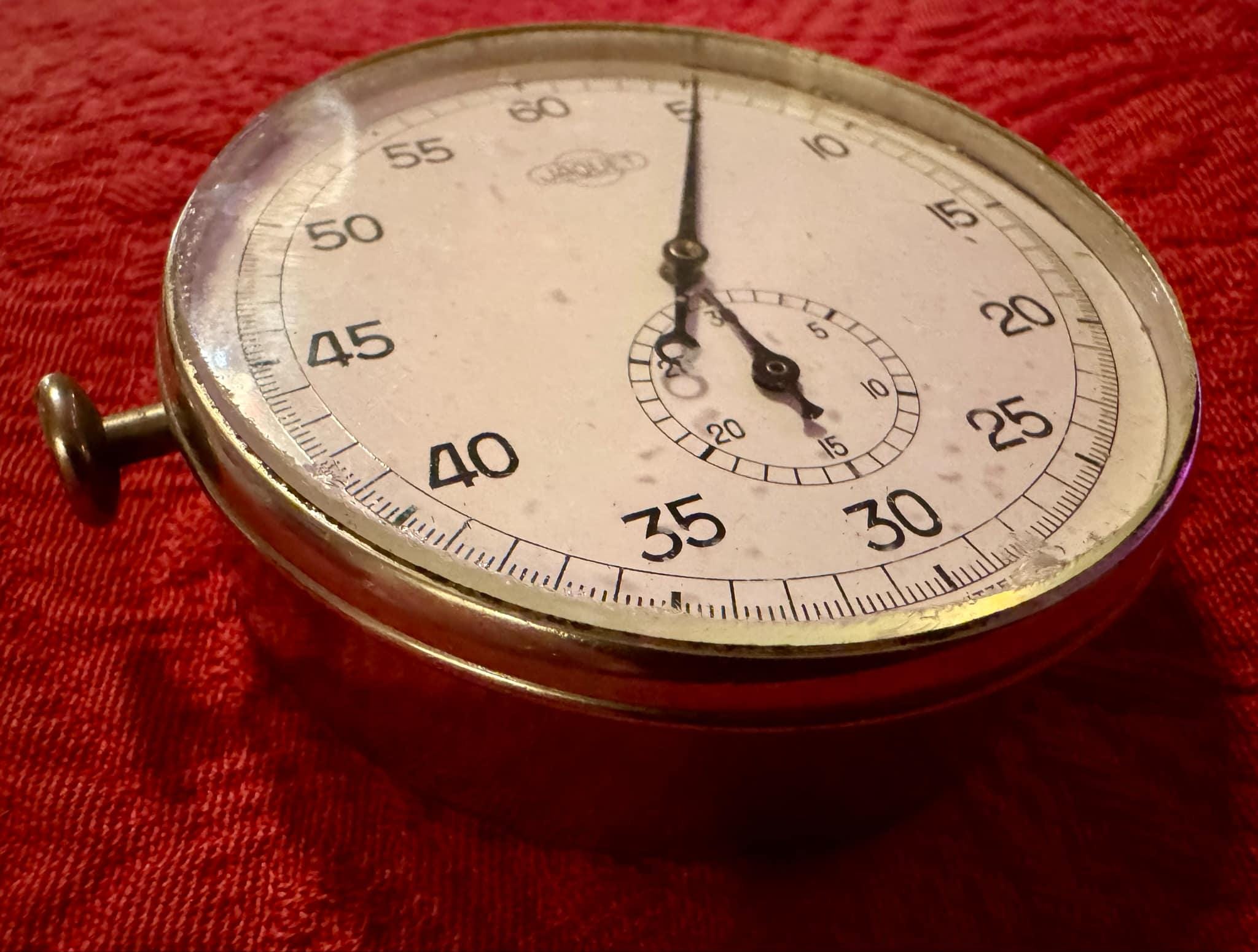 Jaquet Stop Watch Timer Chronographe Vintage - 1950s (working) - Etsy