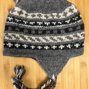 Sherpa Hats with Ear Flaps Large/XL Single style
