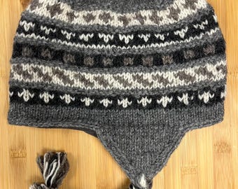 Sherpa Hats with Ear Flaps Large/XL Single style