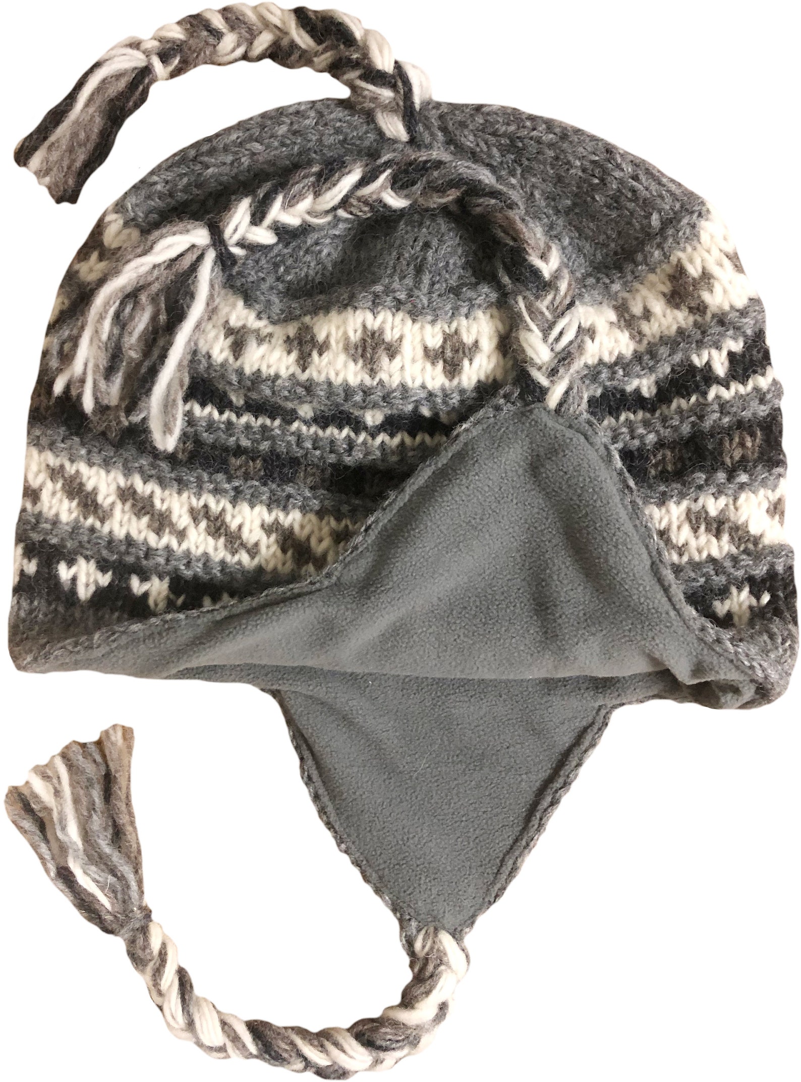 Large/extra Large Sherpa Hats With Ear Flaps Etsy