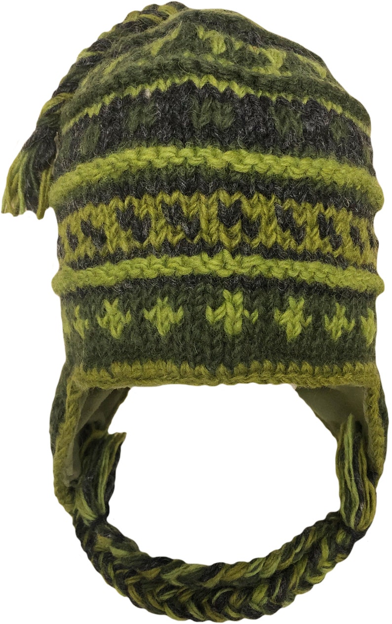 Large/extra Large Sherpa Hats With Ear Flaps Etsy