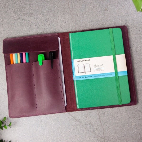 Leather moleskin notebook cover,Moleskine pocket cover,Moleskine xl cover,Refillable journal cover,Personalized refillable journal
