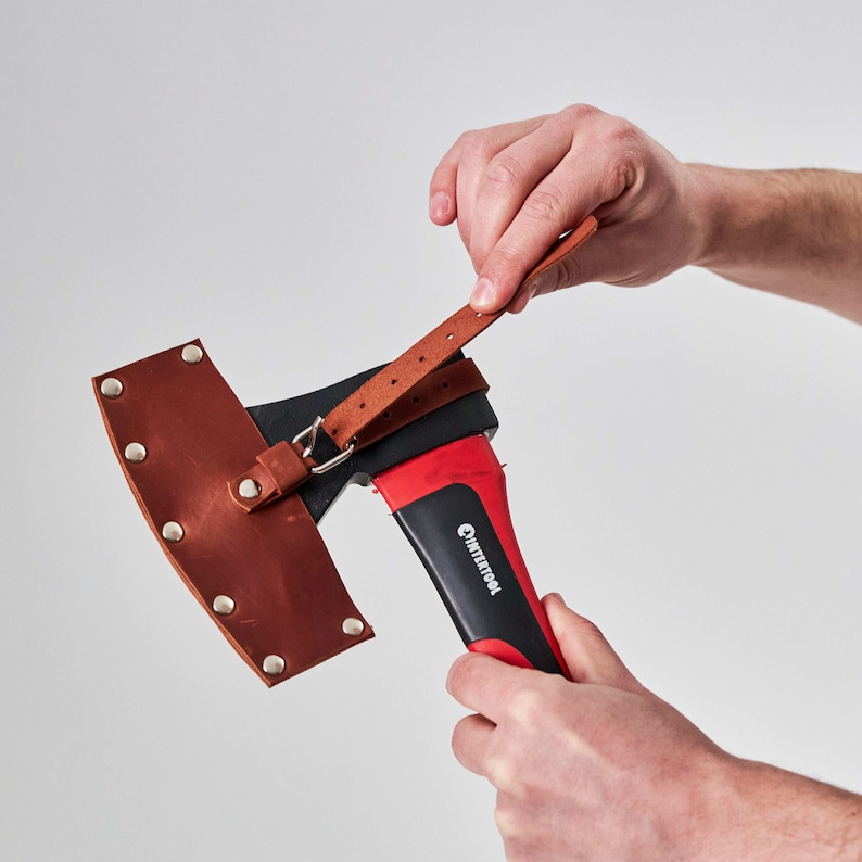 Personalized Leather Axe Sheath Custom Leather Axe Cover Etsy