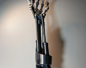 Terminator Life Size 1:1 Scala T800 Arm Digital files for 3D Printing, STL Files Life Size, Instant Download, Printable without support