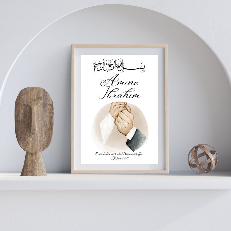 Et nous vous avons créé par paires Murale avec nom Nom Etsy France