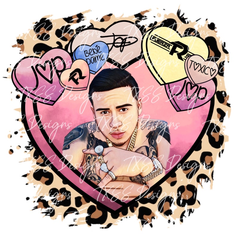 JOP Fuerza Regida Valentines Design High Quality PNG File ONLY Etsy