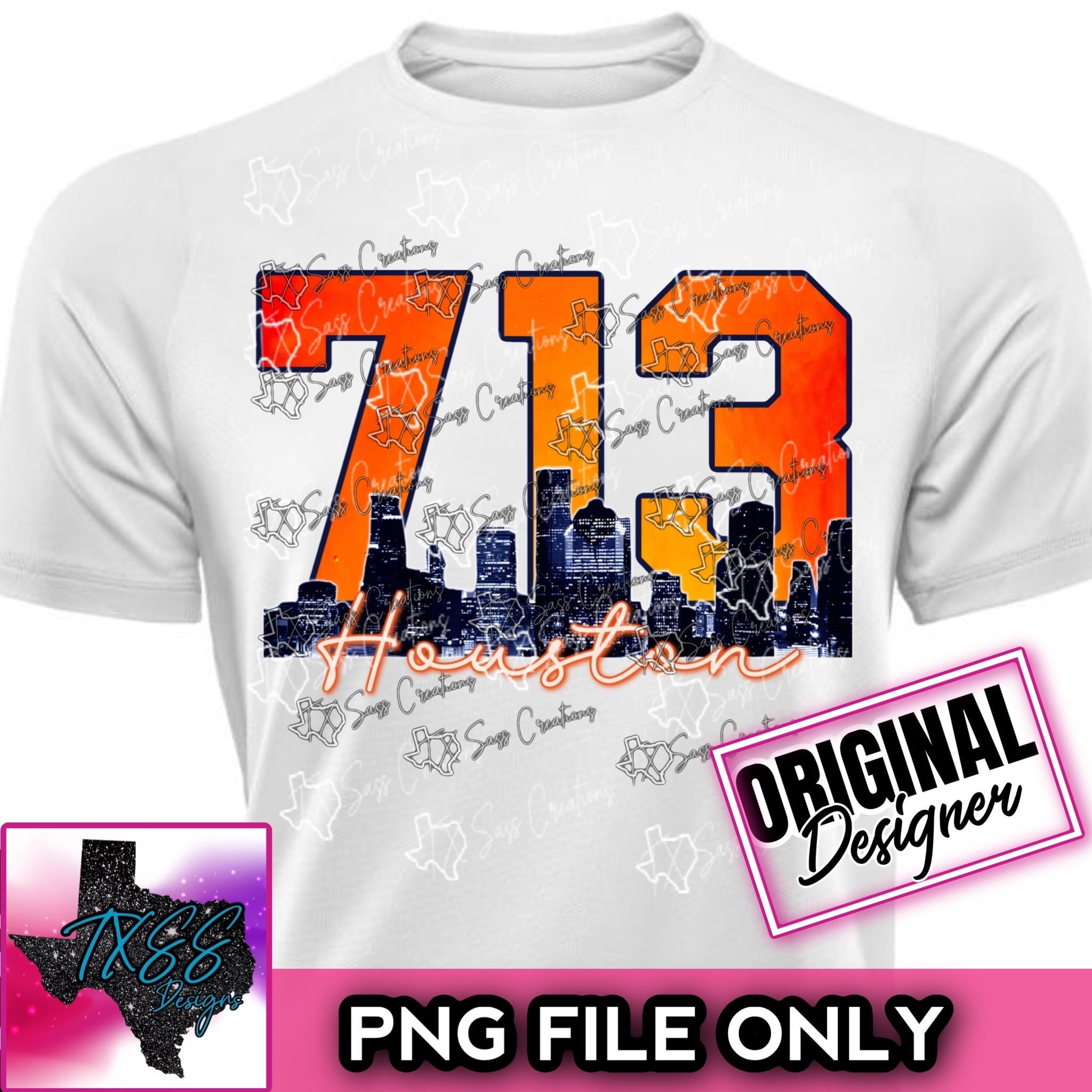 H Town Astros Retro Skyline & Home Plate T-shirt