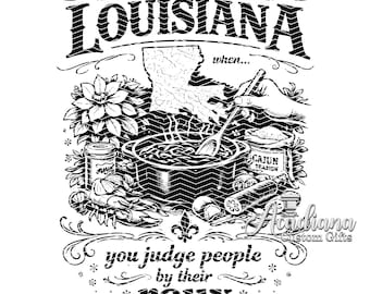 Louisiana Roux SVG Design | Cajun Kitchen Humor (PNG)