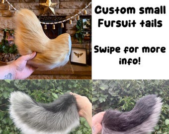 Benutzerdefinierte kleine Fursuit tails-fursona pelzigen benutzerdefinierte nub Welpe Schwanz Hund deer husky Geschenk ok adoptieren kurz