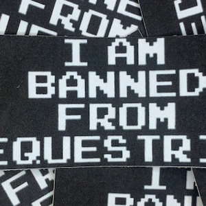 Banned from etasteria Retro Videospiel Kuchen machen Spiel Ordner Breakcore y2k Sticker Papier reifen