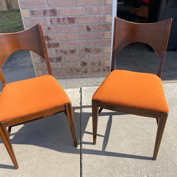 MCM Chair Pair / Mid Century Modern Chairs / Vintage Chairs