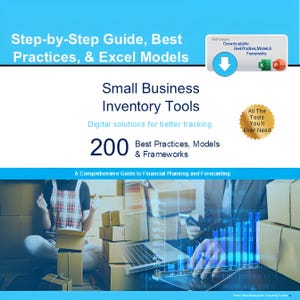 Inventory Tracker Spreadsheets | Product & Business Management Tools | Planner, Tracker, Calendar, Checklist, Schedule, Worksheet, Journal
