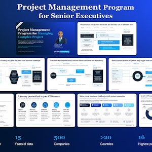 Projektmanagementprogramm zur Steuerung komplexer Projekte