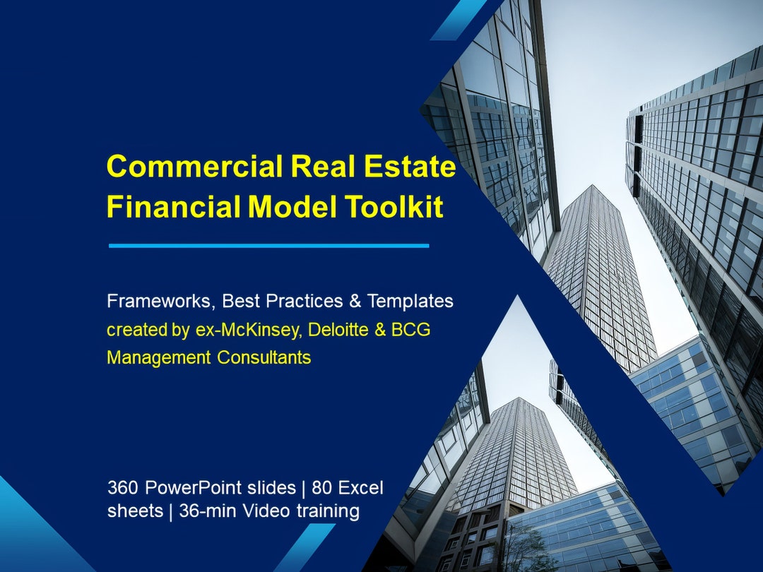 Commercial Real Estate Excel Model Property Investment Analysis With ...