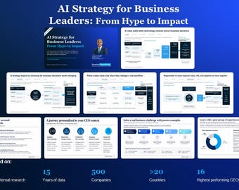 AI Strategy for Business Leaders: From Hype to Impact