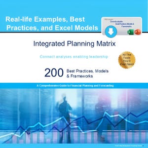 Financial Planning Model | Budget Dashboard Tools, CFO Revenue Forecasting Templates | Planner, Tracker, Checklist, Schedule