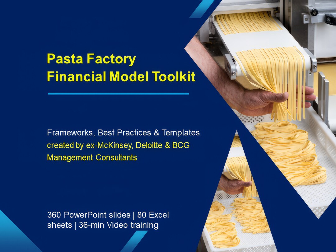 Pasta Factory Business Plan Model Guide for Starting Your Own Pasta