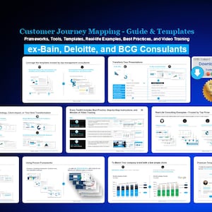 Customer Journey Mapping Toolkit: CX Improvement Templates