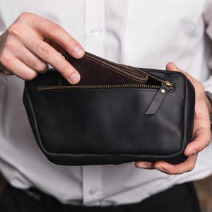 Borsa in pelle per sedia a rotelle, Borsa personalizzata per sedia a rotelle, Borsa laterale per sedia a rotelle, Borsa con cerniera per sedia a rotelle, Bracciolo per sedia a rotelle, Borsa per sedia a rotelle
