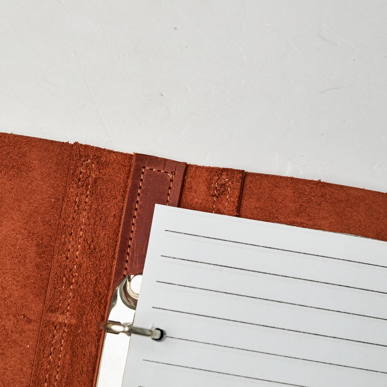 Leather Menu Binder Leather Menu Holder Leather Menu Cover Etsy
