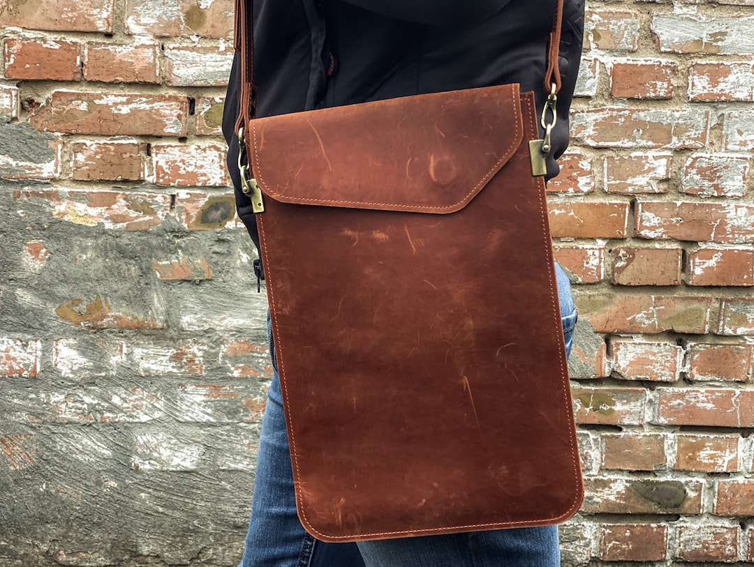 Leather iPad Bag,ipad Messenger Bag,ipad Bag Shoulder Bag,ipad Pro 12.9