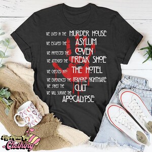 American horror story t shirts sales