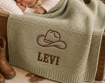 Embroidered Baby Blanket