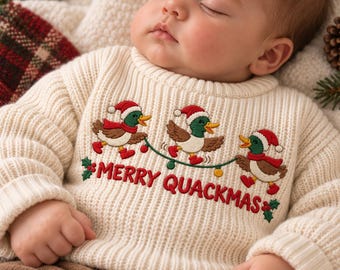 Embroidered Baby Sweater