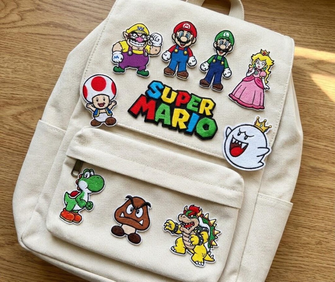 Parche Bordado De Mario – Aplicar Con Plancha O Coser, 7,5 X 6,5 Cm, Motivo De Super Mario Bros Para Ropa Y Accesorios Parche Bordado De Mario – Aplicar Con Plancha O Coser, 7,5 X 6,5 Cm, Motivo De Super Mario Bros Para Ropa Y Accesorios