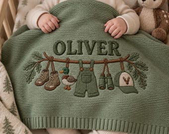 Embroidered Baby Blanket