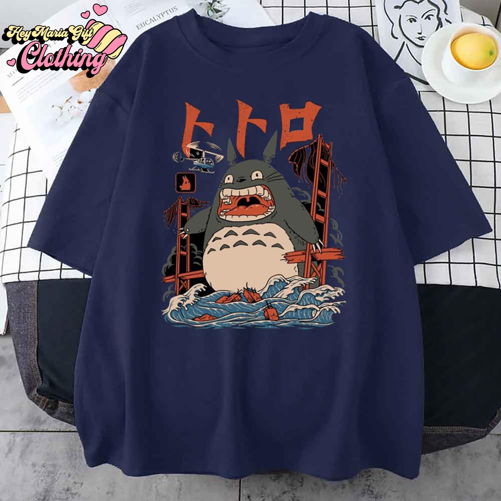 Yoshi★大人ハウル&トトロTシャツ2枚・子供スタジオジブリTシャツ2枚 Totoro t shirt - Etsy 日本