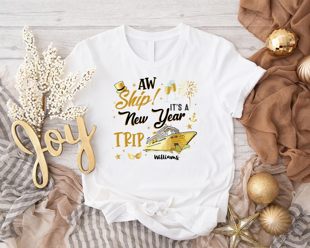 New Year Cruise 2024 Shirt,xmas Holiday Gifts,new Year Ship Family