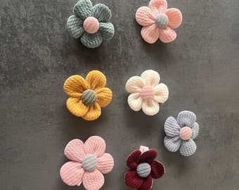 Kinder Haarspange, Haarschmuck - Blumen - verschiedene Farben -