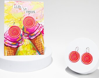 Life is Sweet: Ice cream cone swirlies