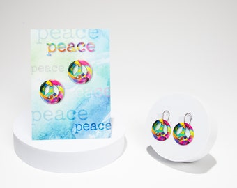 Paz: Símbolos de paz artísticos y coloridos