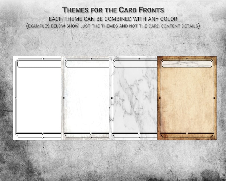 Buy Dnd Inspiration Cards PDF Fillable 40 Combat Effects Online in ...