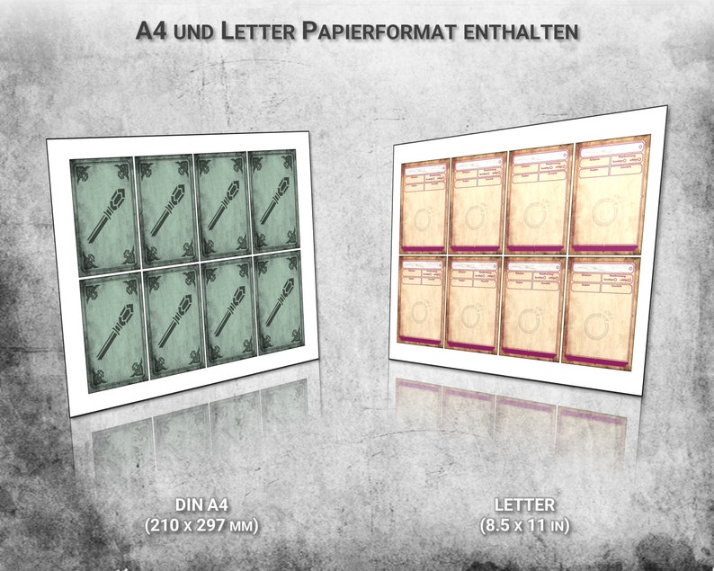 Dnd Magische Gegenstands Karten PDF Ausfüllbar Deutsch Etsy
