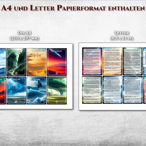 DnD Gelände Karten Wetter Karten Biom Karten Klima PDF Wetter Effekte druckbar Zubehör Dungeon Master Geschenk Dungeons and Dragons D&D 5e bild 9