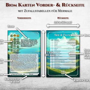 DnD Gelände Karten Wetter Karten Biom Karten Klima PDF Wetter Effekte druckbar Zubehör Dungeon Master Geschenk Dungeons and Dragons D&D 5e bild 2