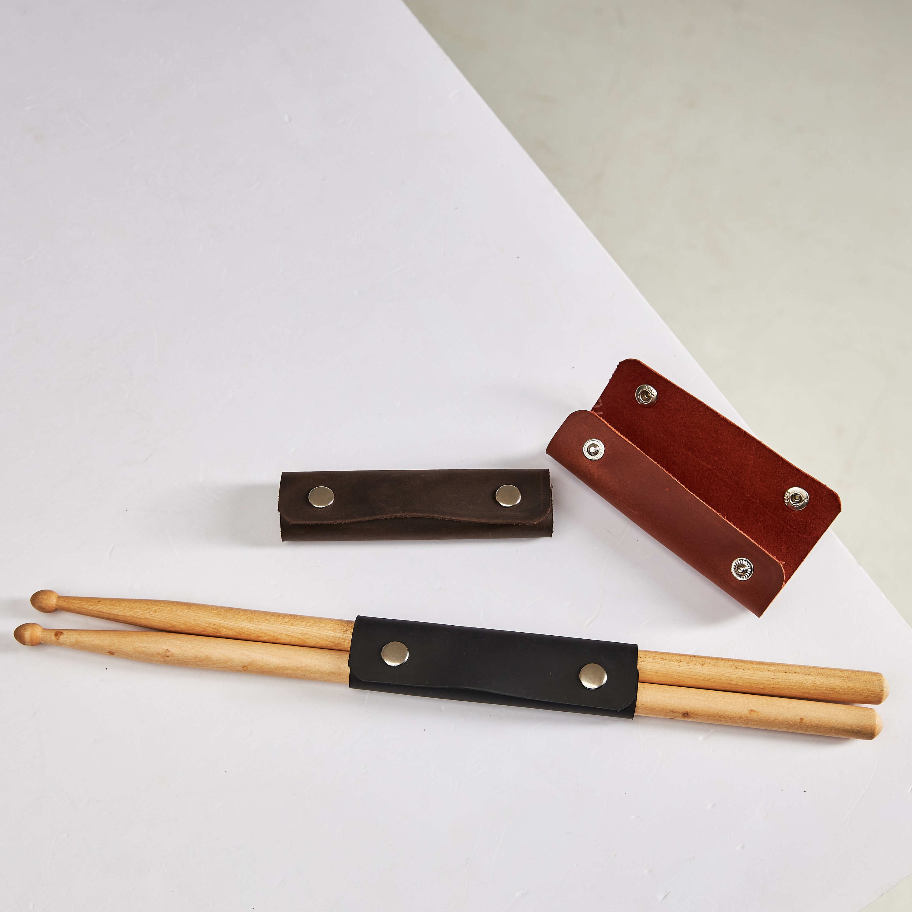 Leather Drum Stick Holder Custom Drumstick Holder Leather Etsy