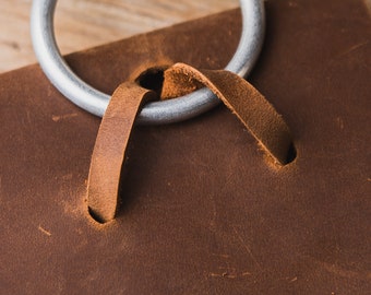 Portabottiglie Da Sella Western In Pelle - Design Originale, Fatto Negli USA