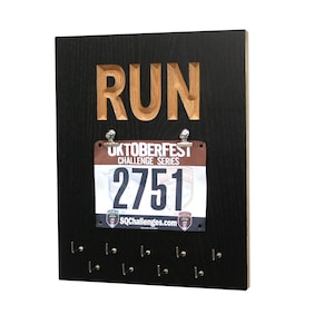 Marathon Medal Display 26.2k, Running Medal And Race Bibs Holder, Cheerleading Medal Rack, For Running-race Bling-marathon,  R25-3/B