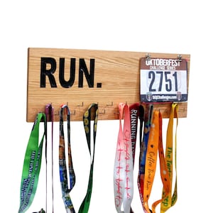 Marathon Medal Display, Running Race Bib And Medal Holder, Medal Holder, For Swimming-cycling-biking-wrestling, optional Running Bib R20-2/N